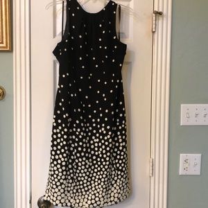 Black and white dress